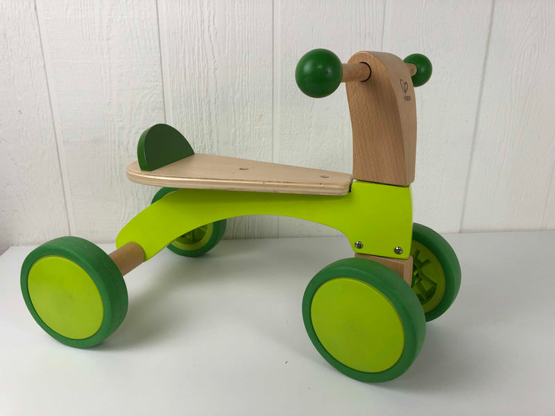 hape scoot around ride on wood bike