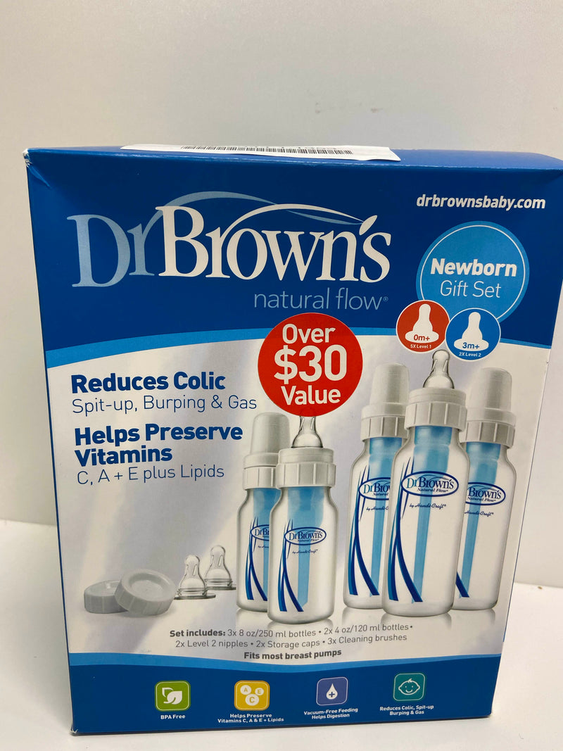 Dr Brown S Natural Flow Original Newborn Bottle Gift Set