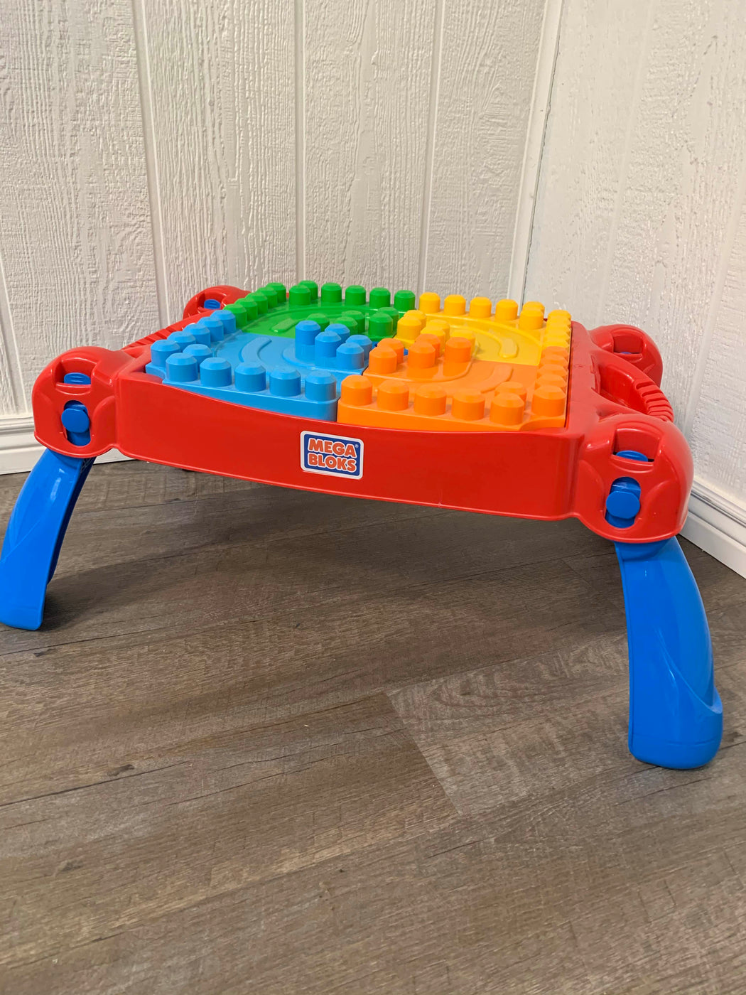 mega bloks build n learn table