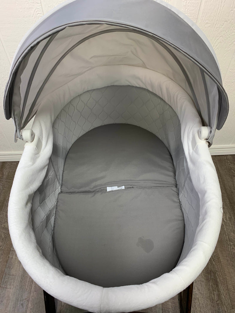 ingenuity bassinet foldaway wood