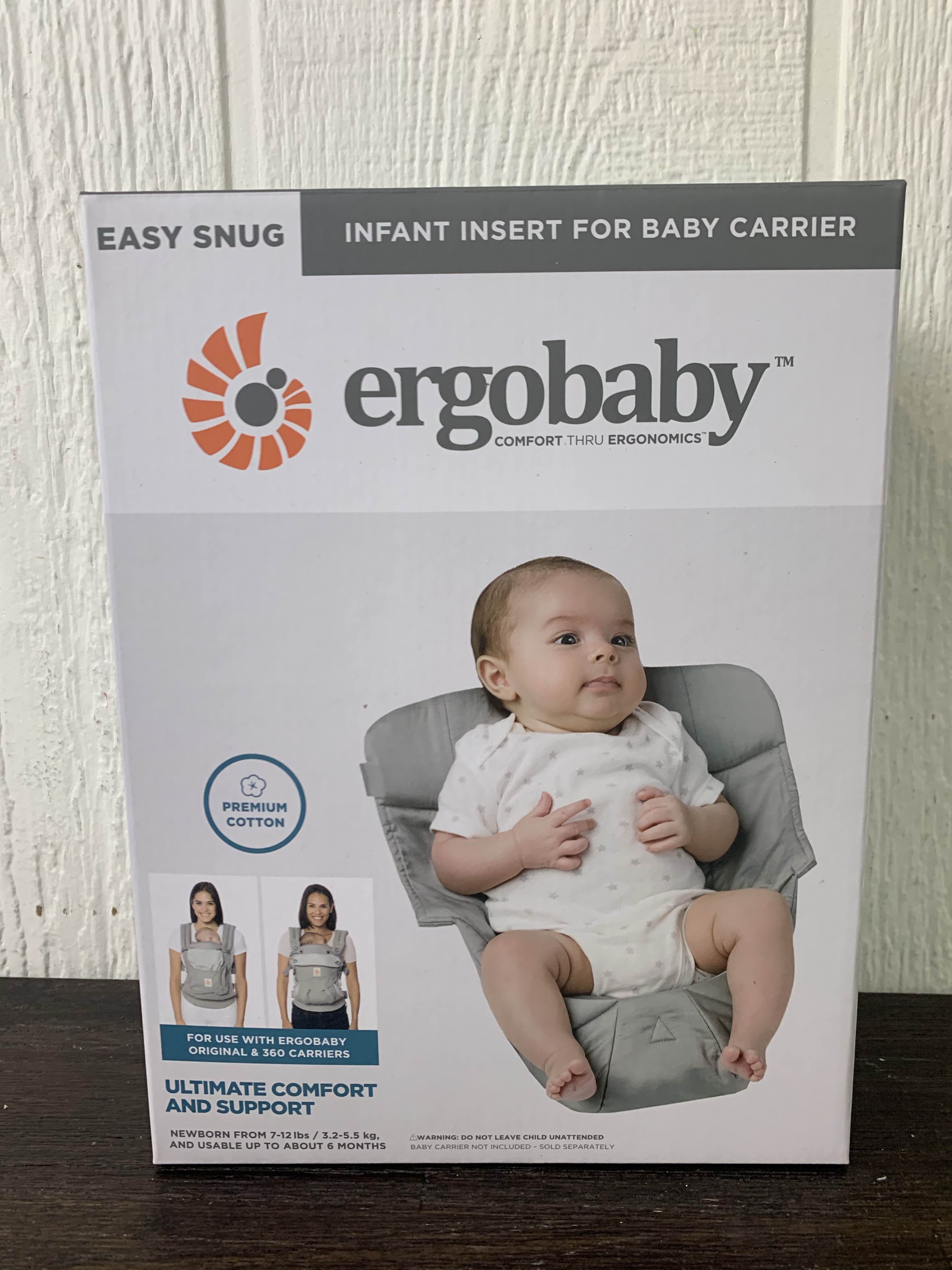 ergobaby easy snug infant insert