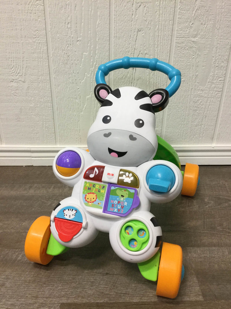 fisher price learn to walk zebra