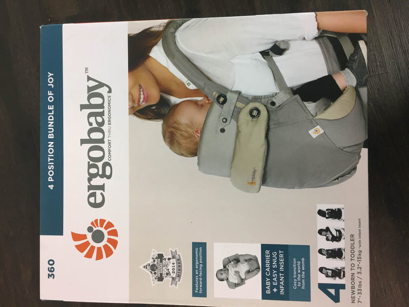 ergobaby 360 4 position bundle of joy