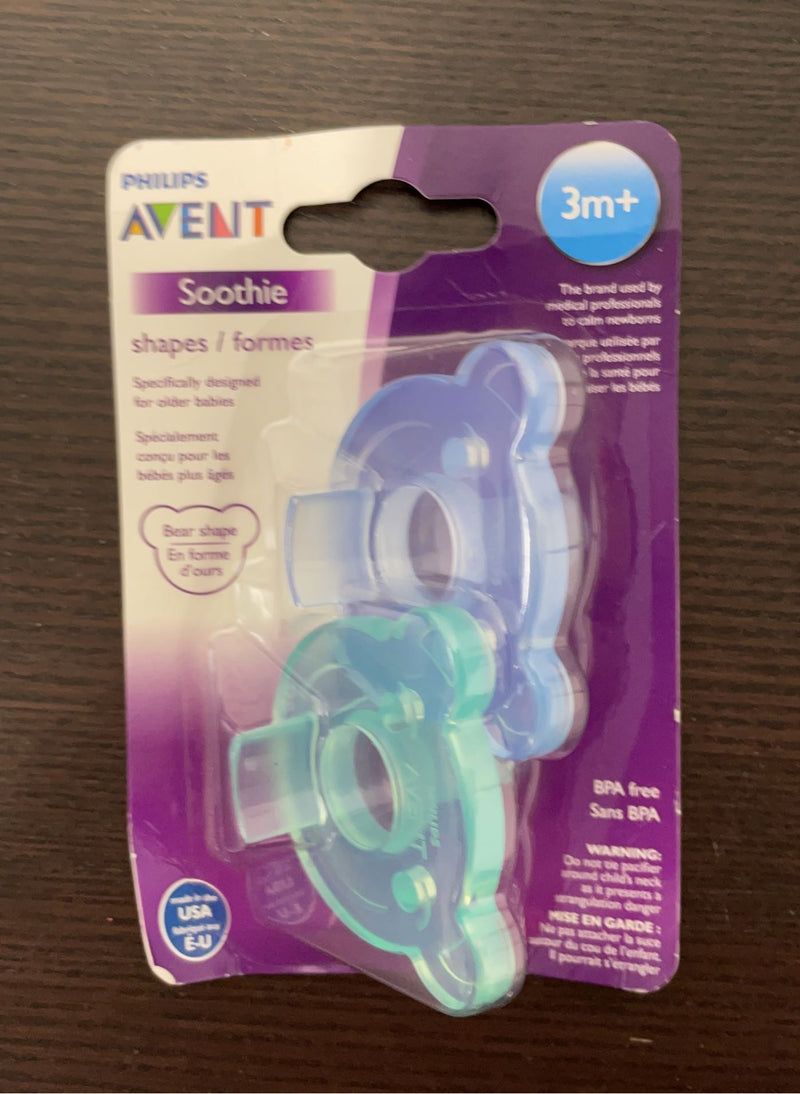 Philips Avent Soothie Pacifiers, 2 Pk, 3+ Months