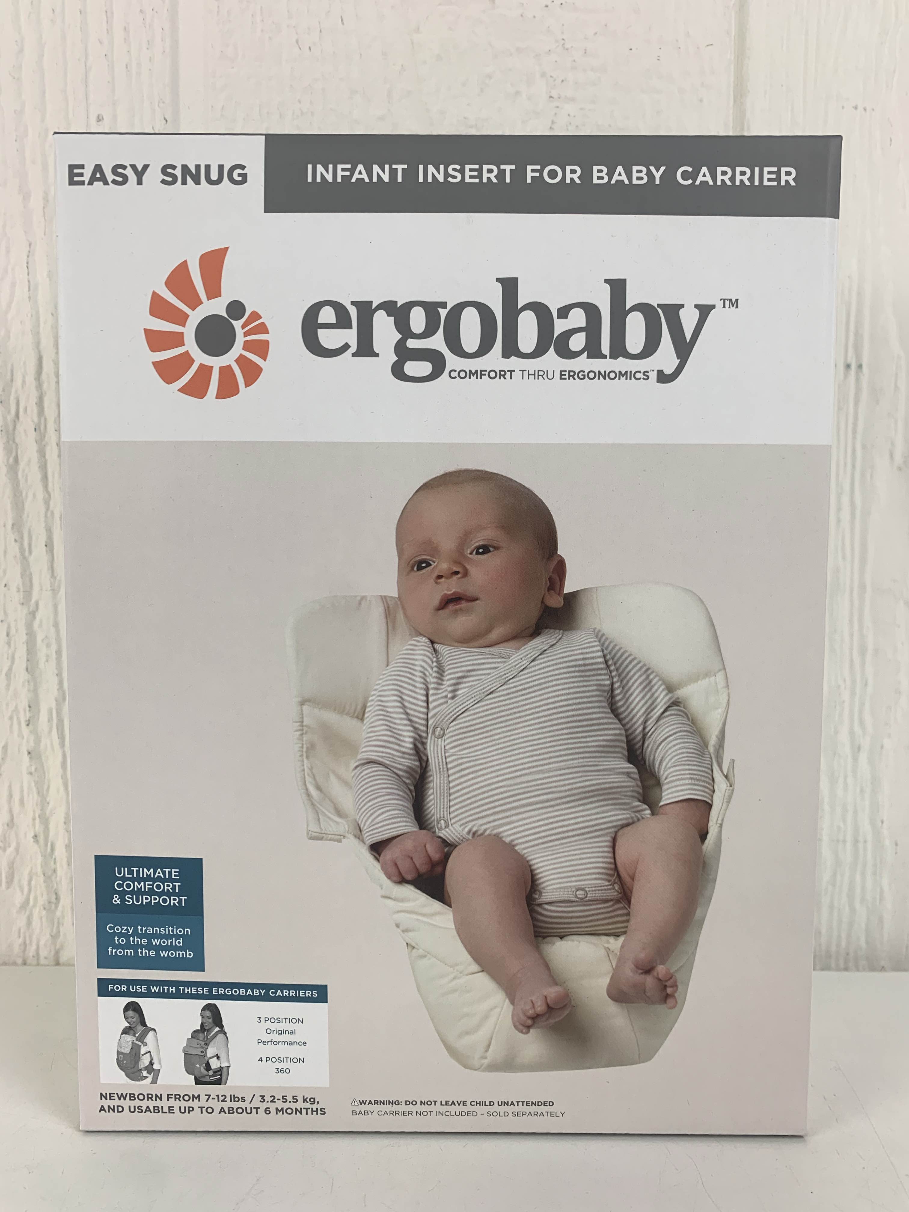 ergobaby easy snug infant insert