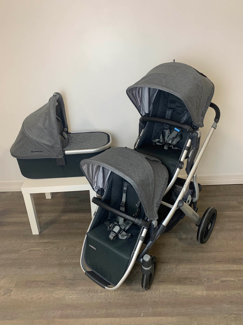 uppababy charcoal melange