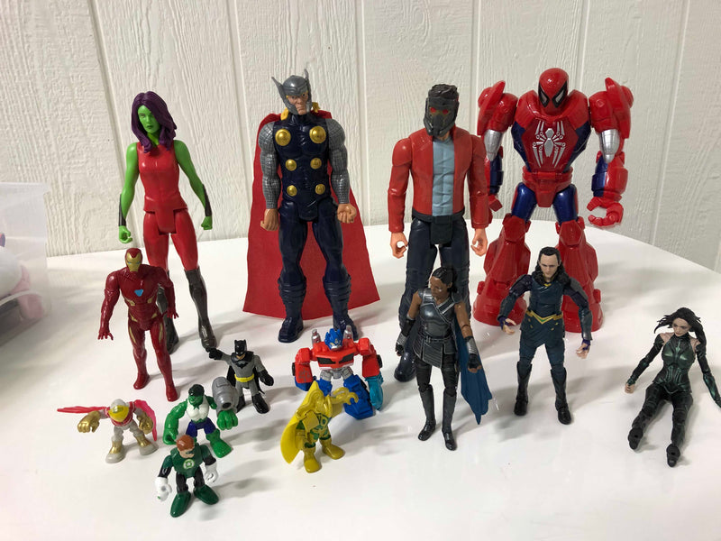 used action figures