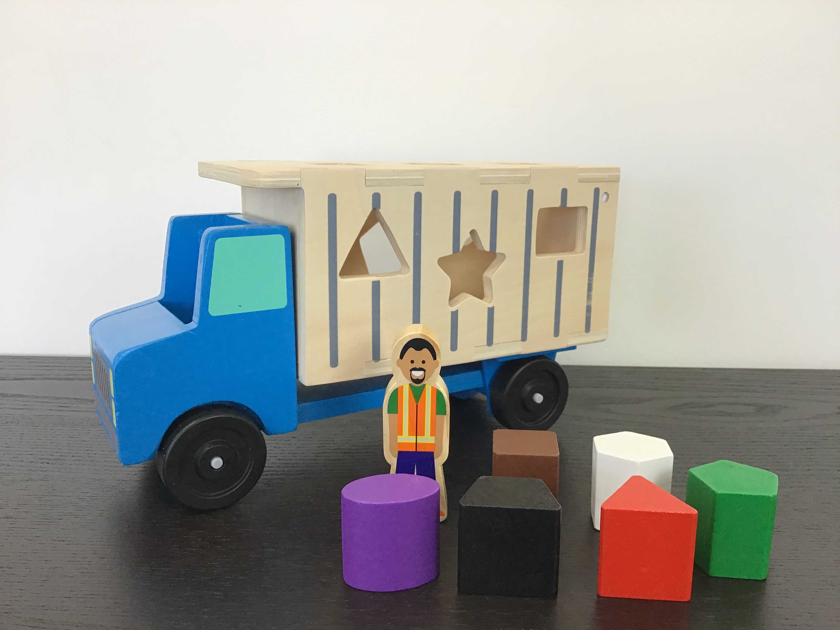 melissa and doug shape sorting dump truck