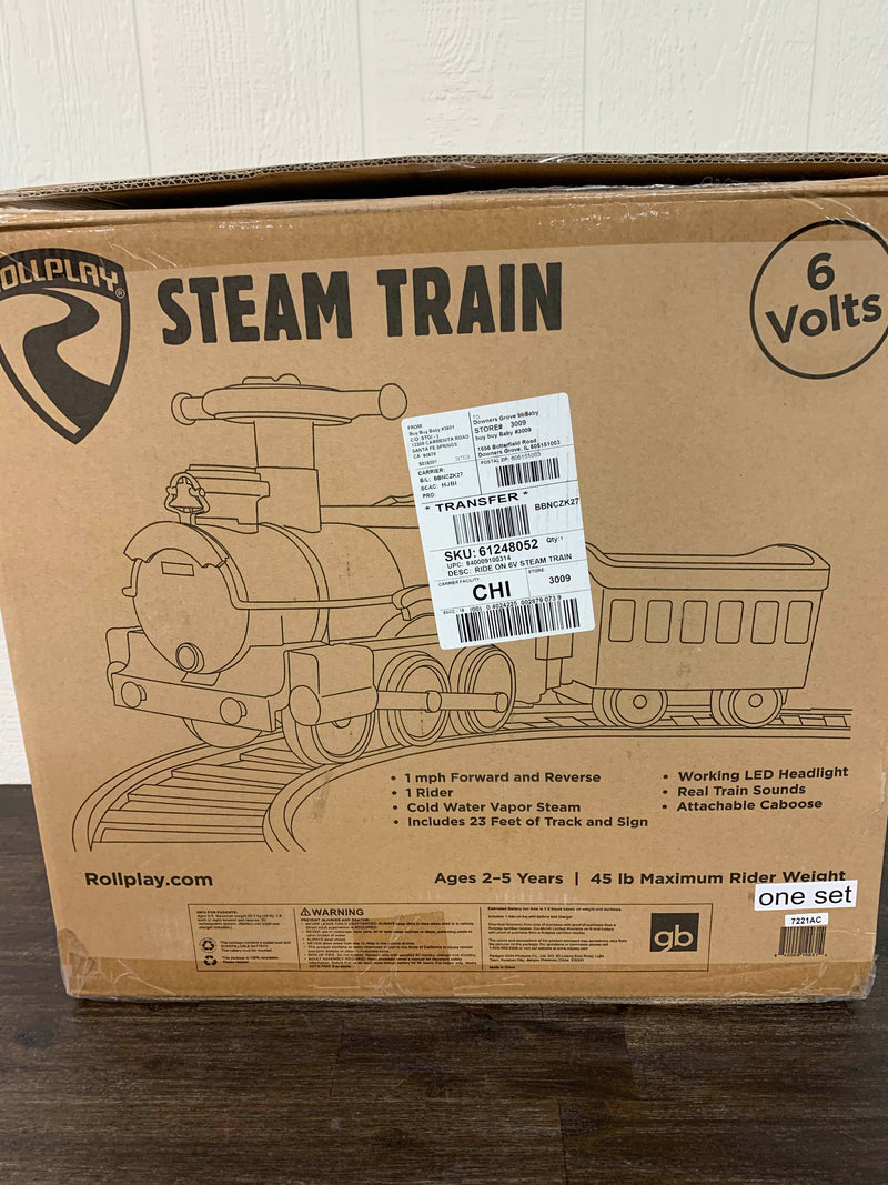 rollplay ride on train