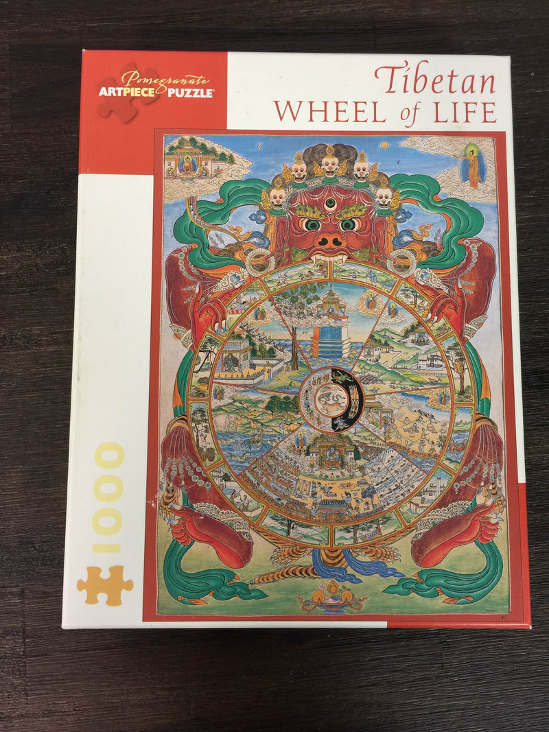 tibetan wheel of life puzzle