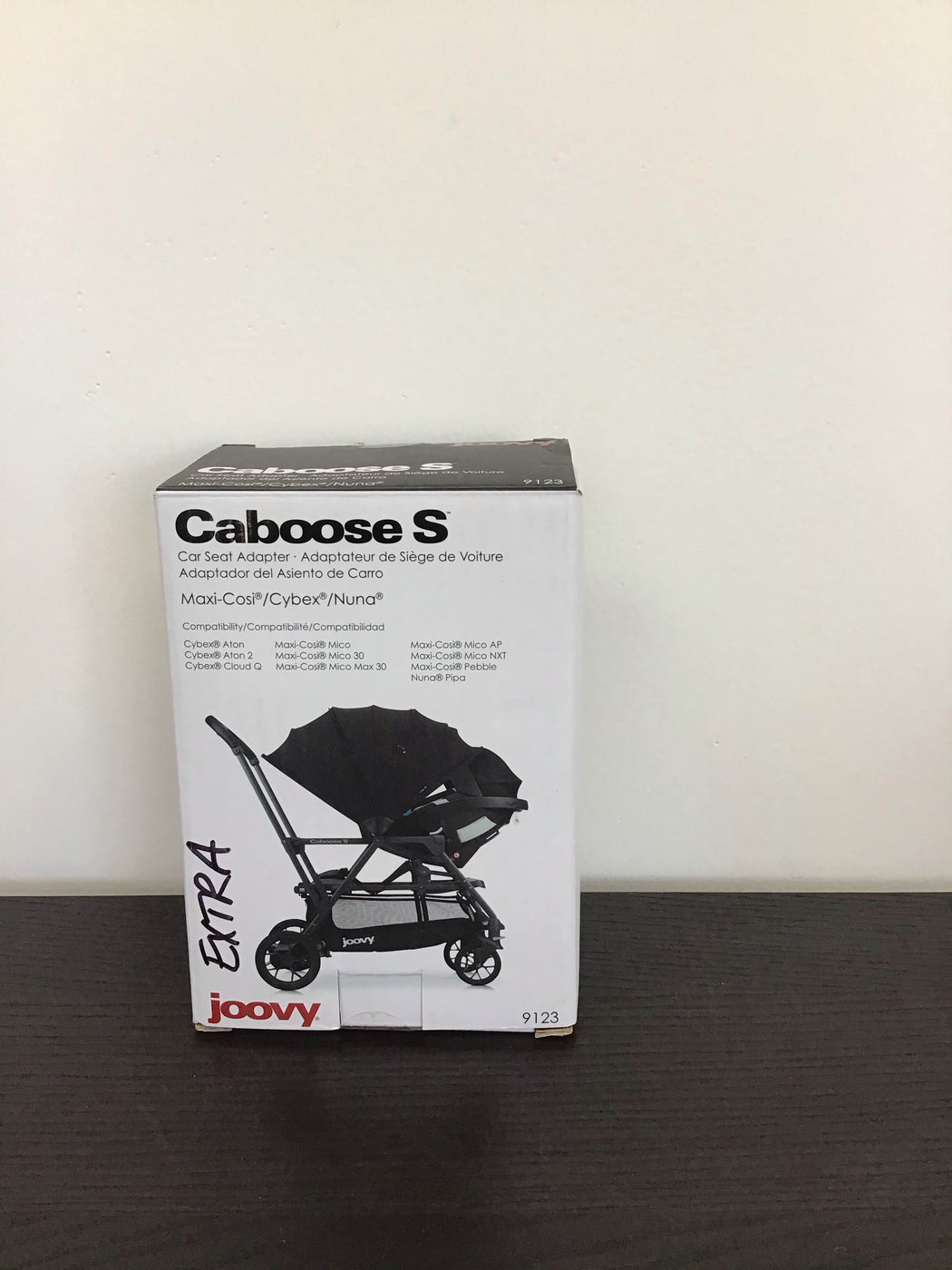 joovy caboose s car seat adapter