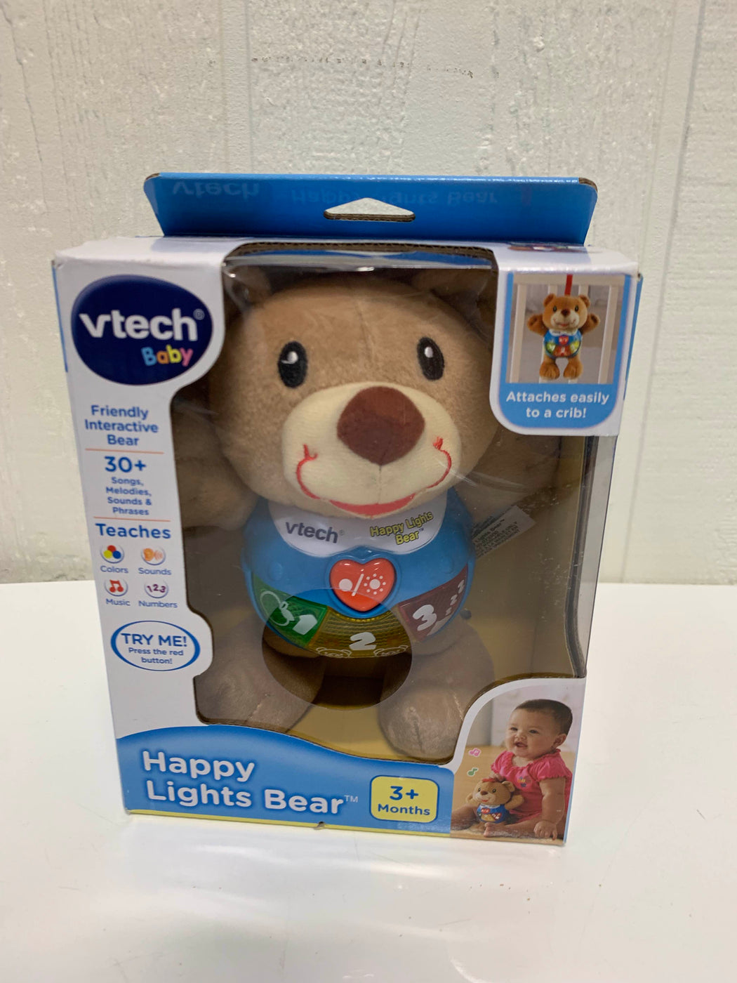 vtech baby happy lights bear play toy