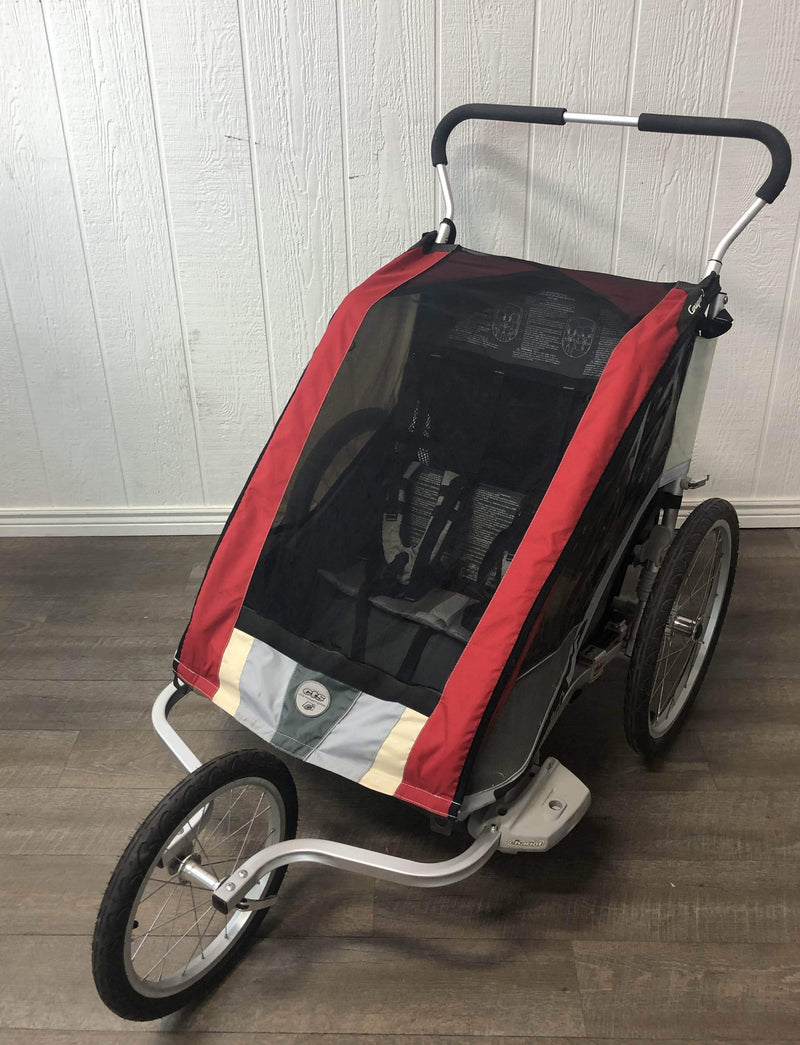 chariot cougar 2 double stroller