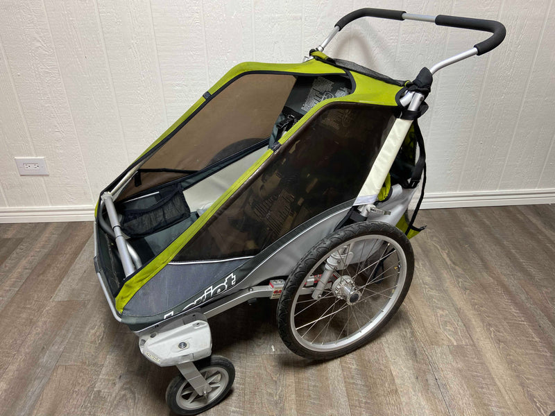 chariot cougar 2 bike trailer