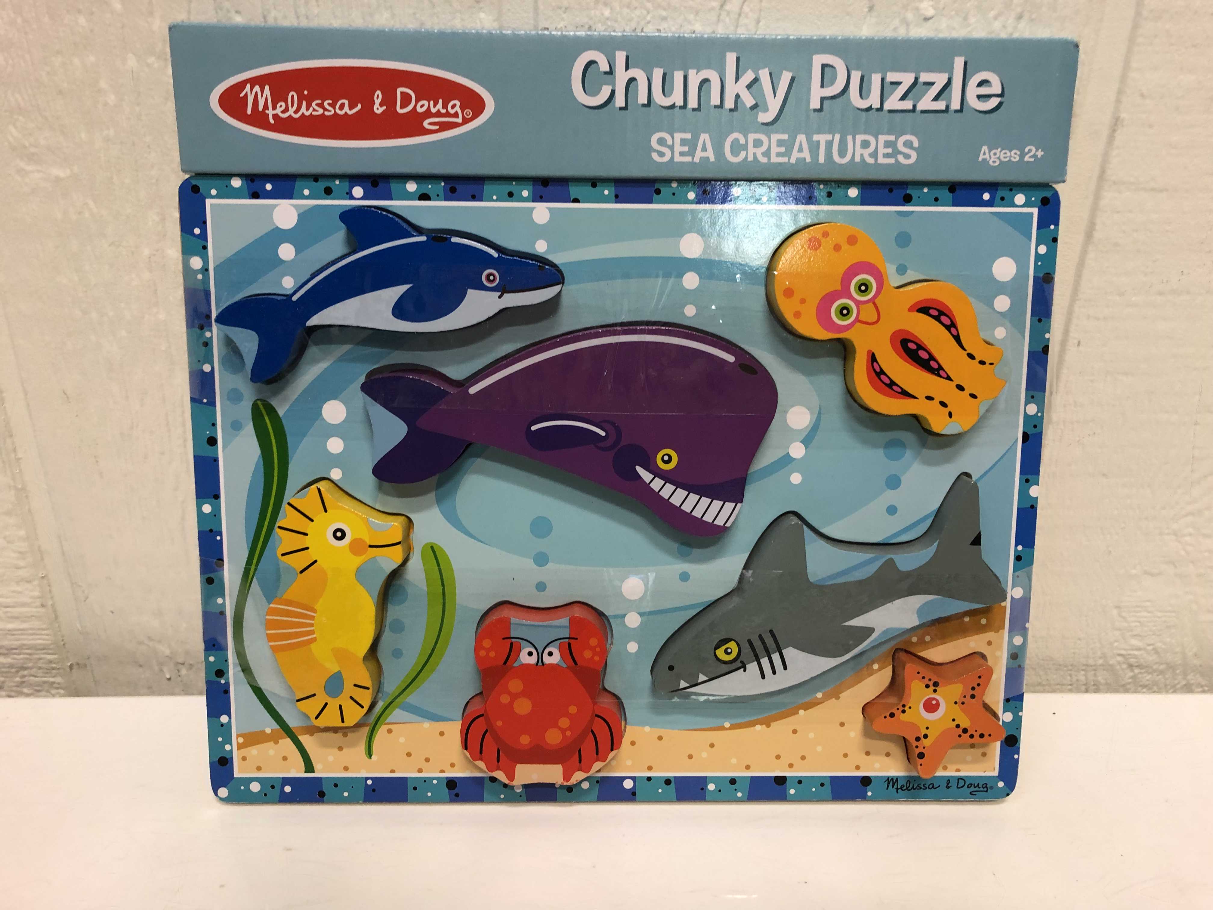 melissa and doug sea creatures puzzle
