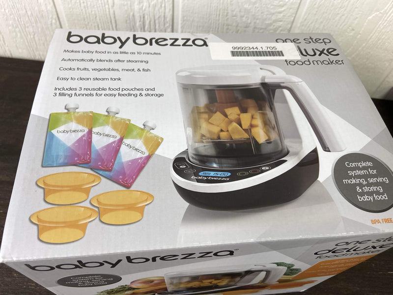 baby brezza one step food maker deluxe