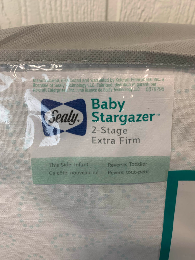 sealy baby stargazer 2 stage crib mattress