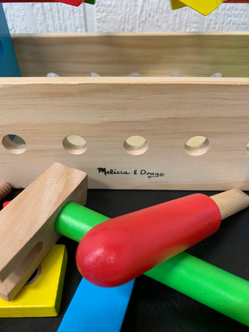 melissa & doug wooden tool box