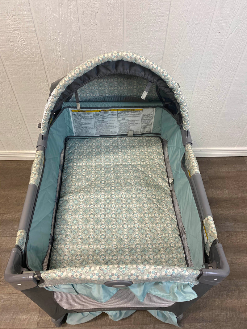 graco travel lite crib manor