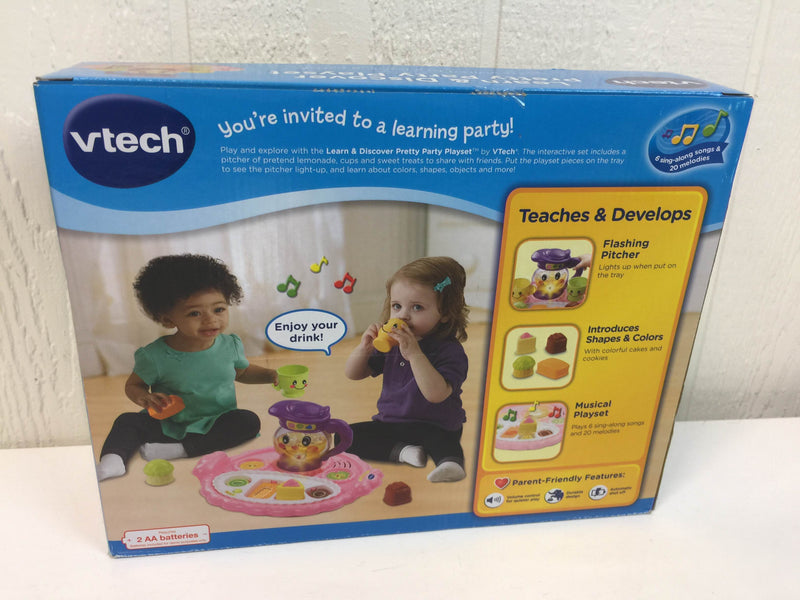 vtech learn & discover pretty party playset