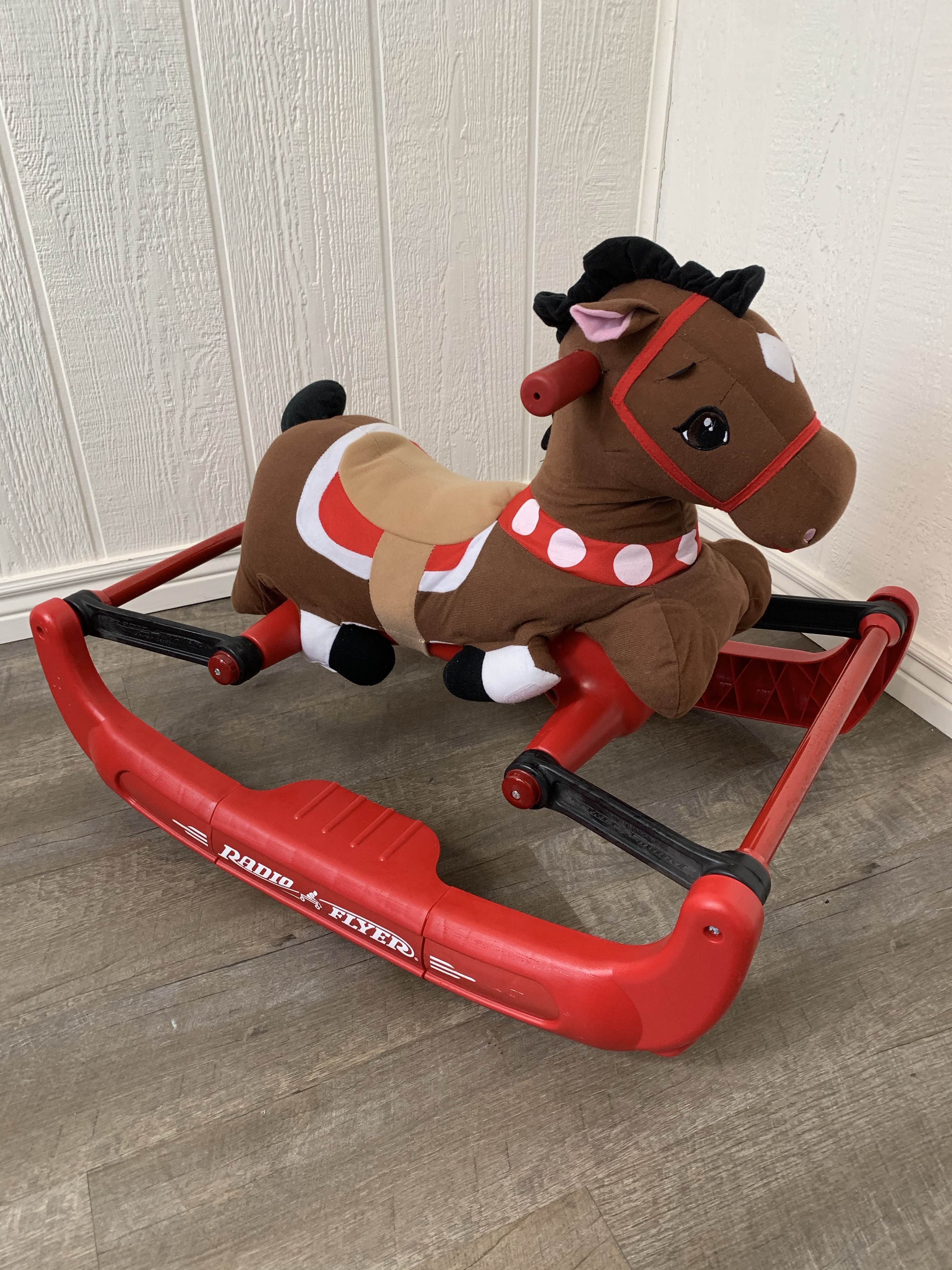 radio flyer rock and bounce pony