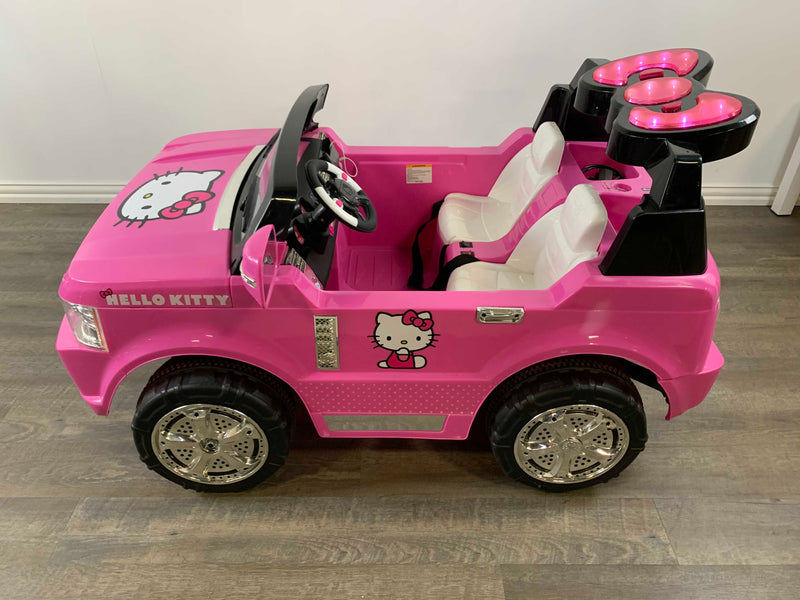 hello kitty 12v suv