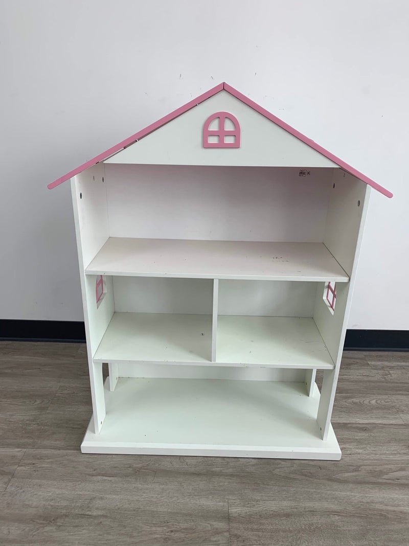 wood dollhouse bookcase