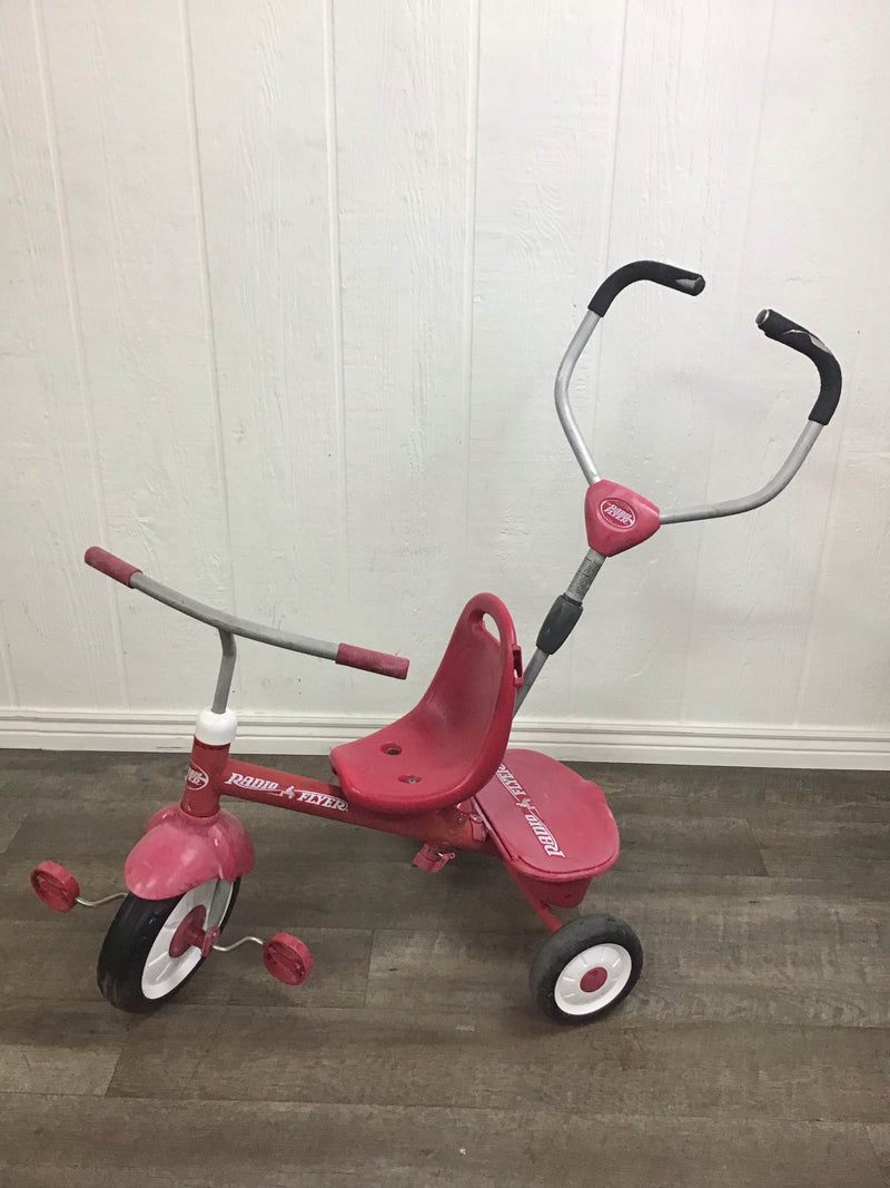 radio flyer steer n stroll trike