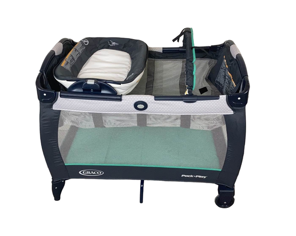 Prestatie oven slang Graco Pack 'n Play Playard With Reversible Seat & Changer LX, Basin