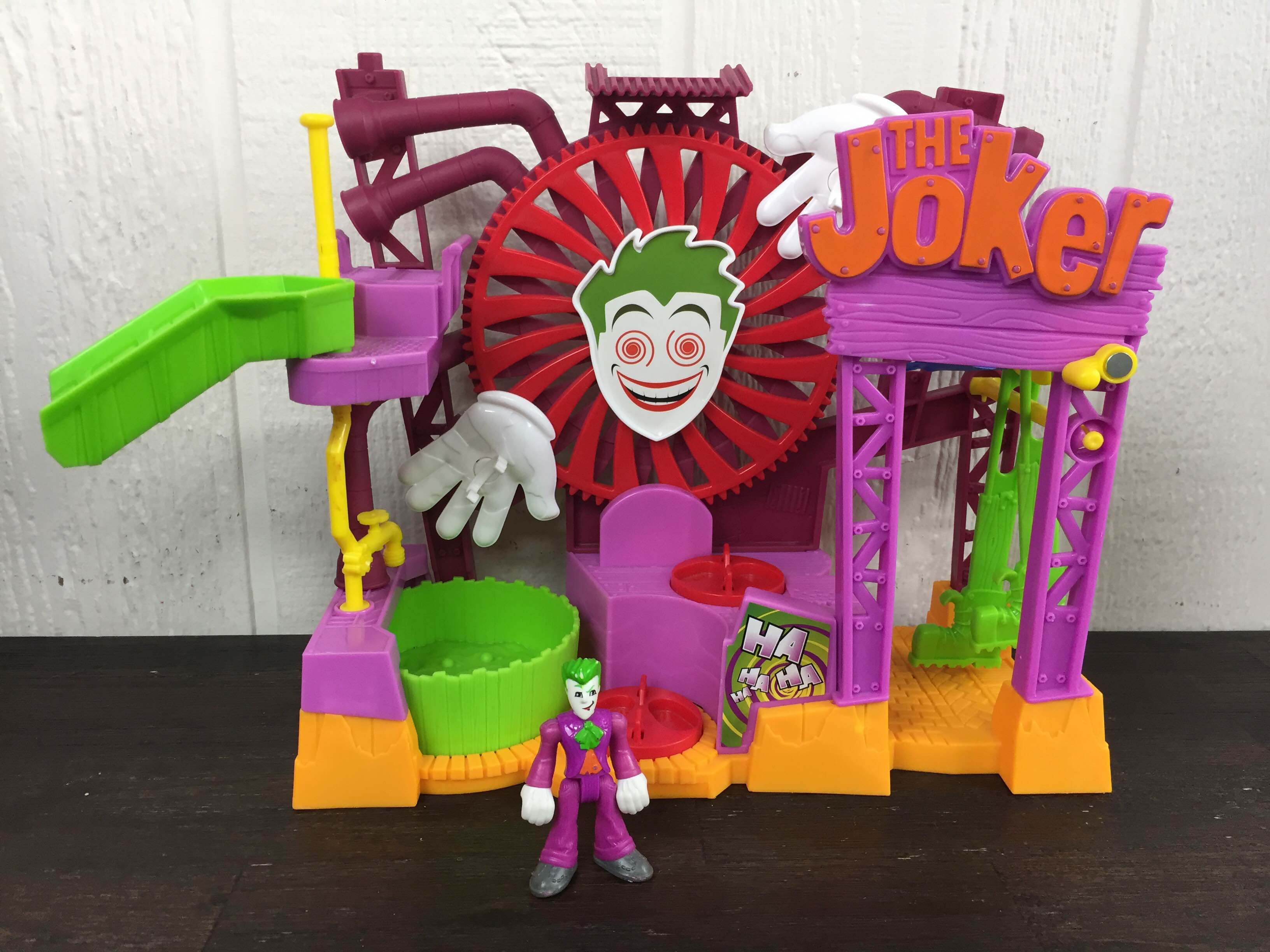 imaginext joker laff factory