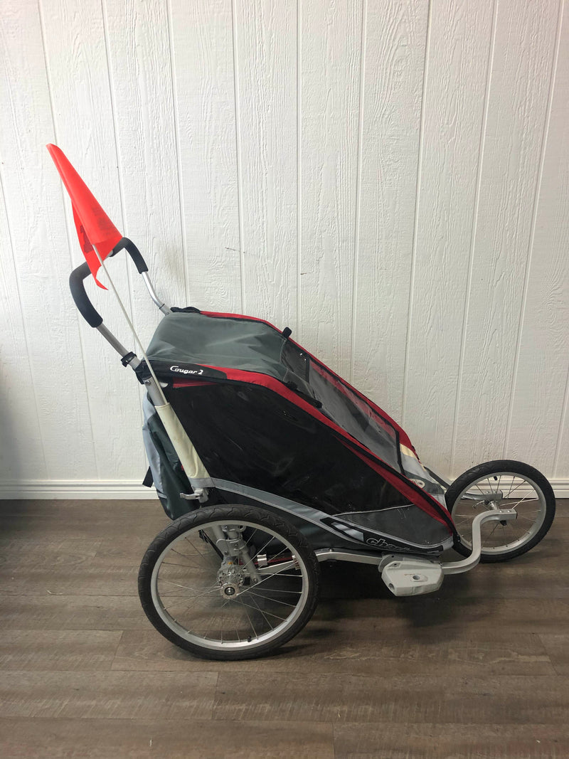 chariot cougar 2 double stroller