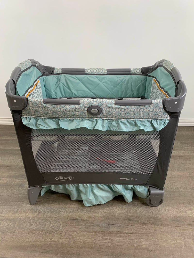 travel lite crib with stages graco