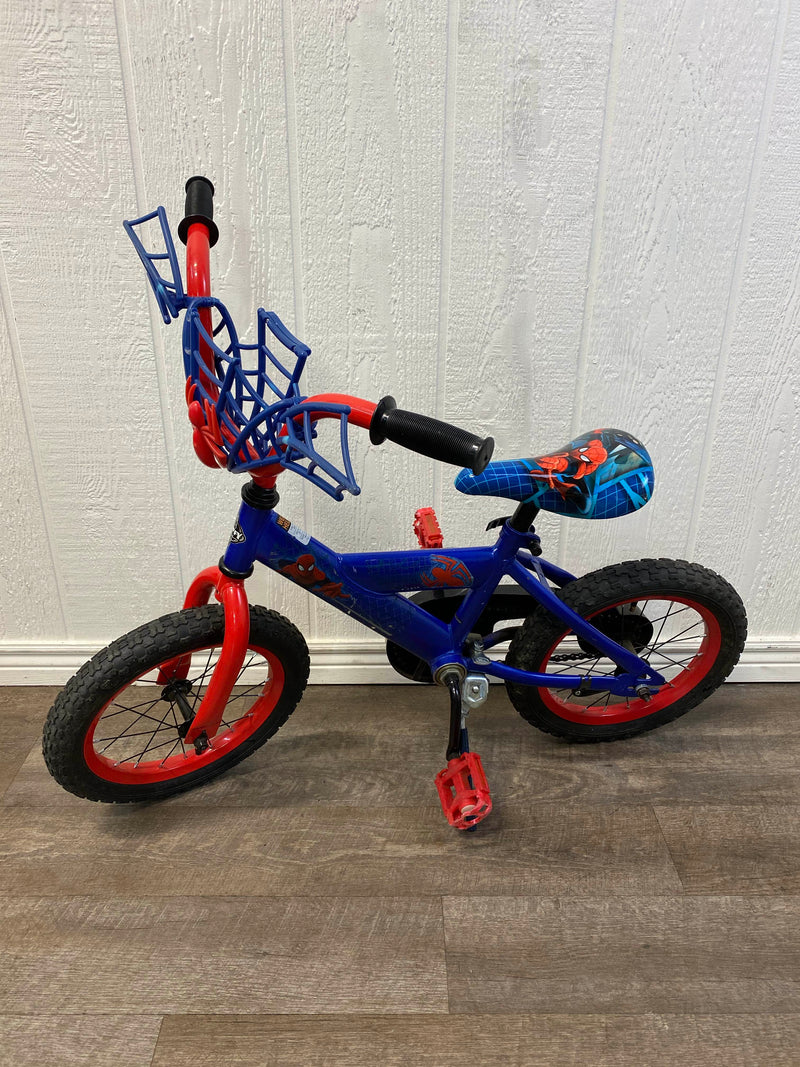 huffy spiderman motorcycle