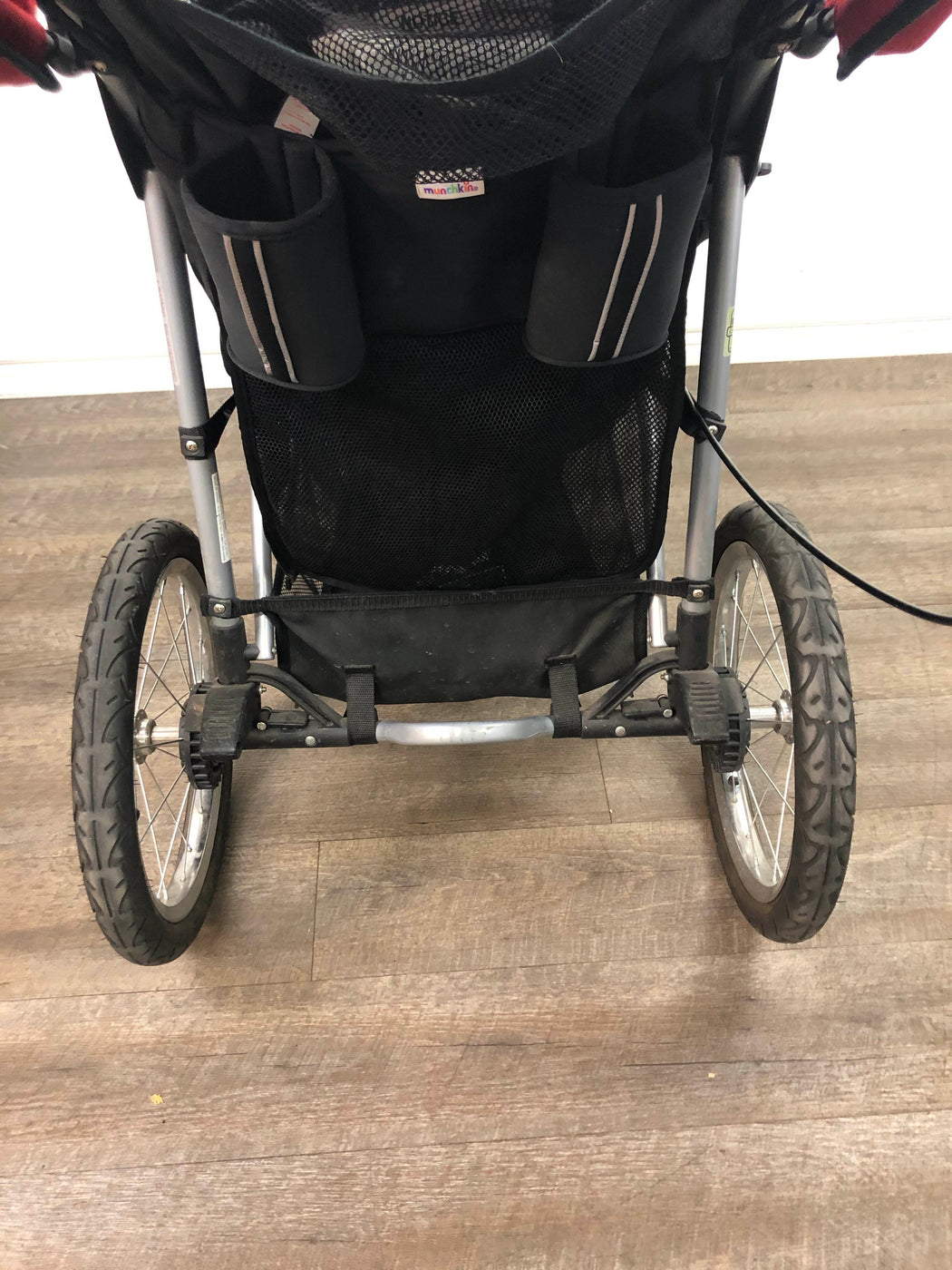 used baby trend double jogging stroller