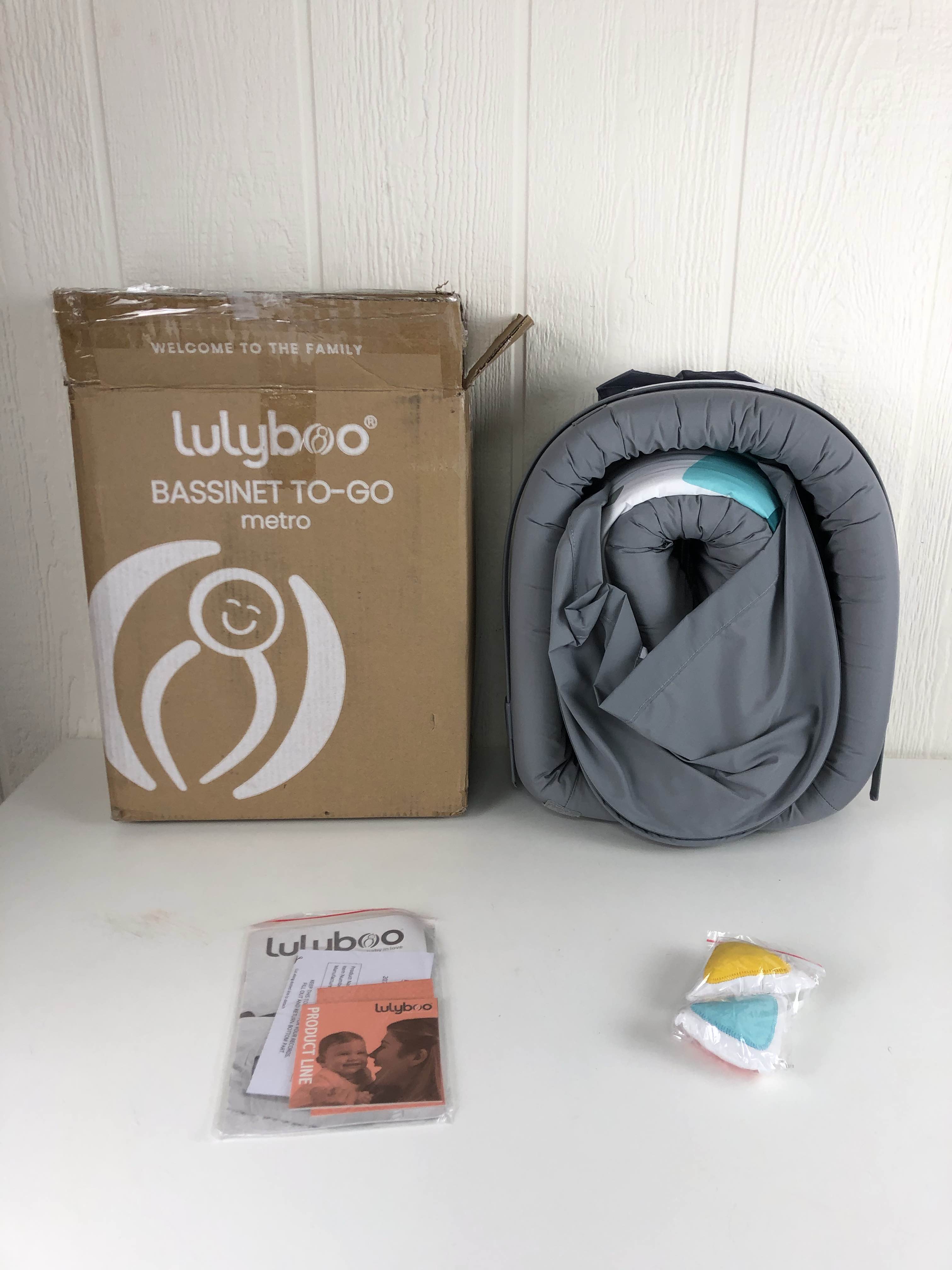 lulyboo bassinet to go metro