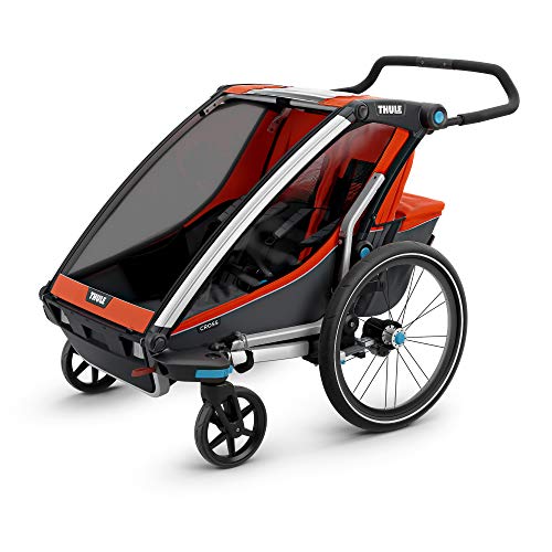 thule chariot cougar 2 bike attachment