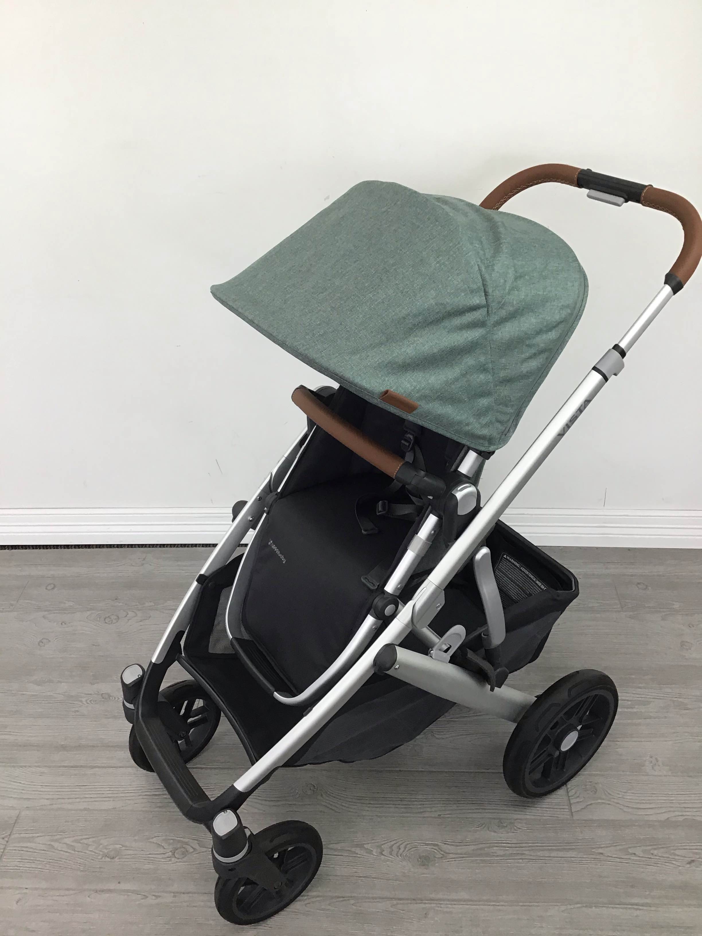 uppababy vista green melange