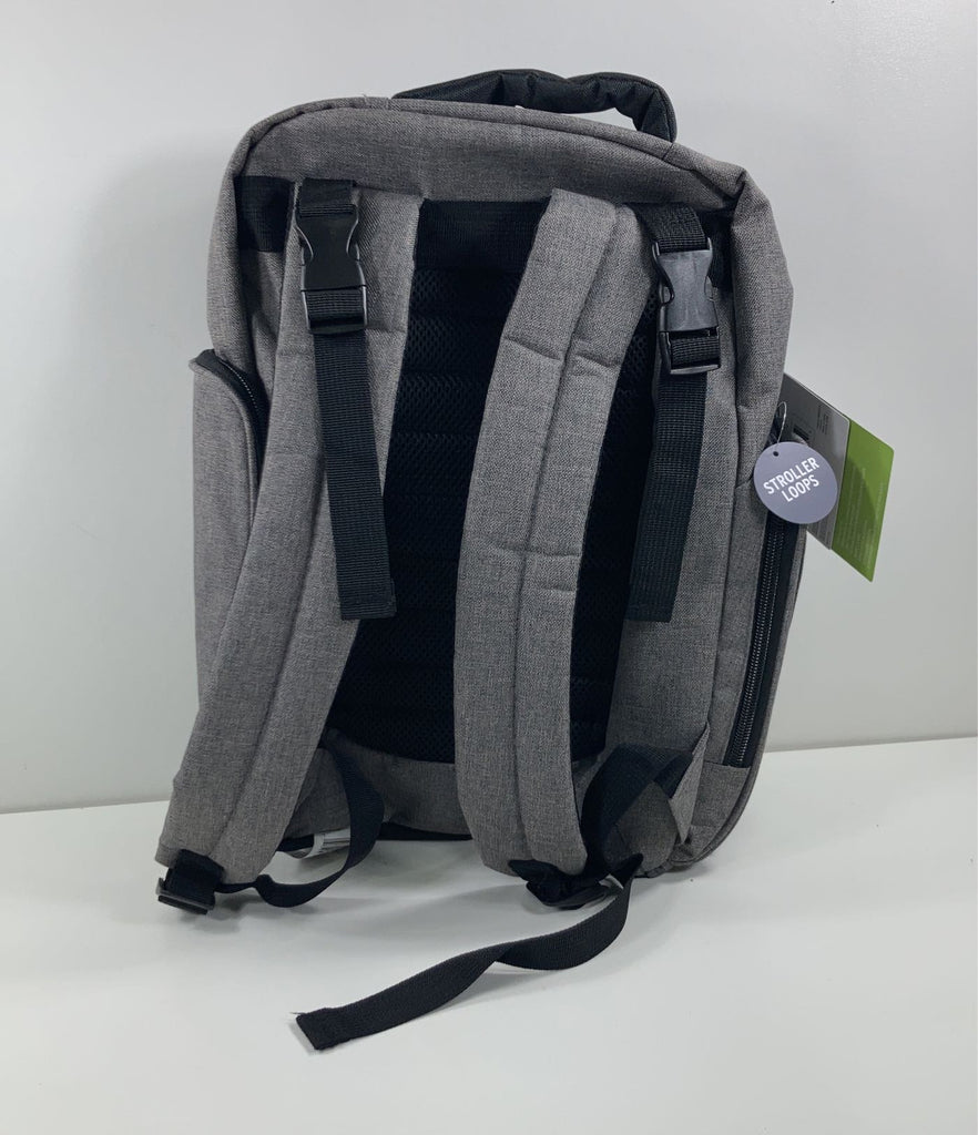 Eddie Bauer Places & Spaces Traverse Backpack Diaper Bag, Gray
