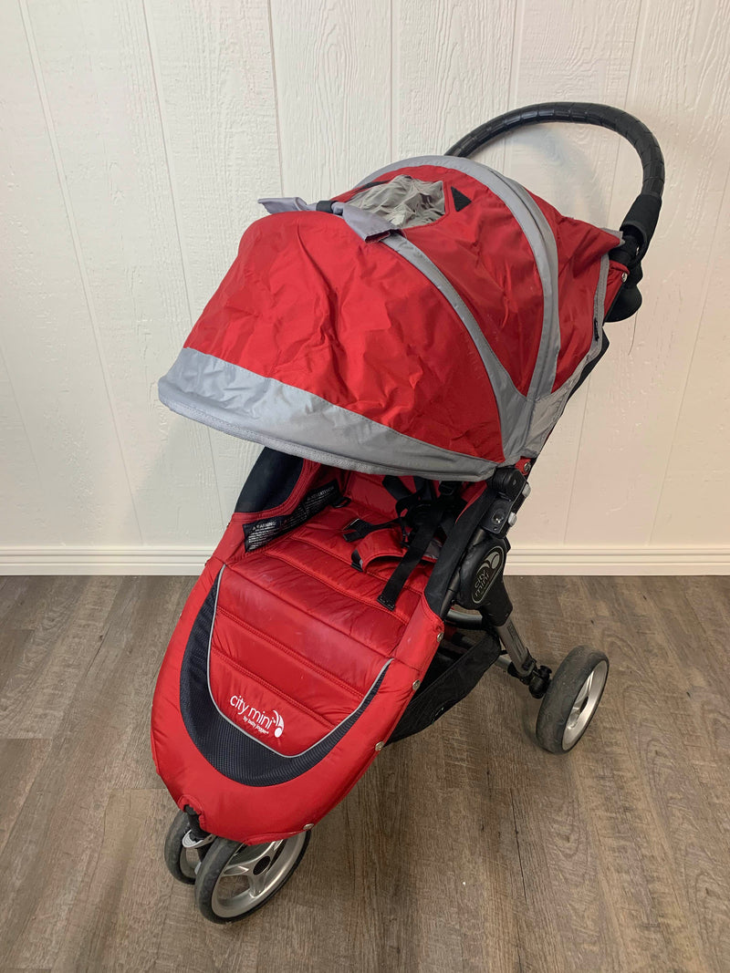 baby jogger city mini crimson