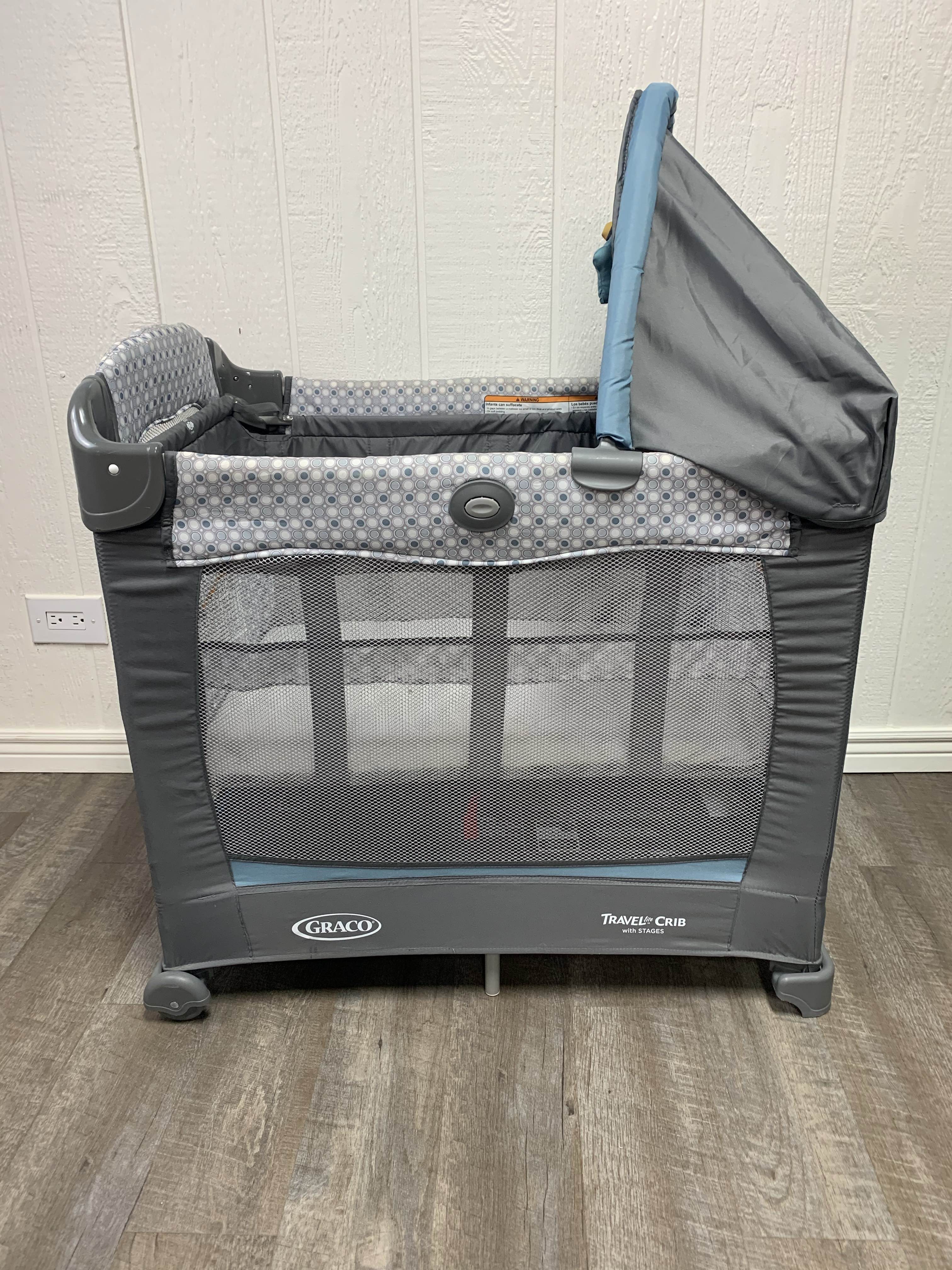 Graco Travel Lite Crib With Stages