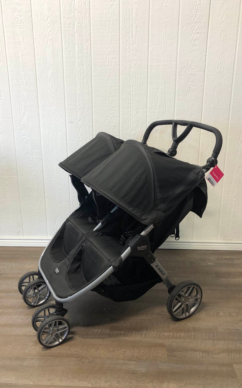 britax double stroller used