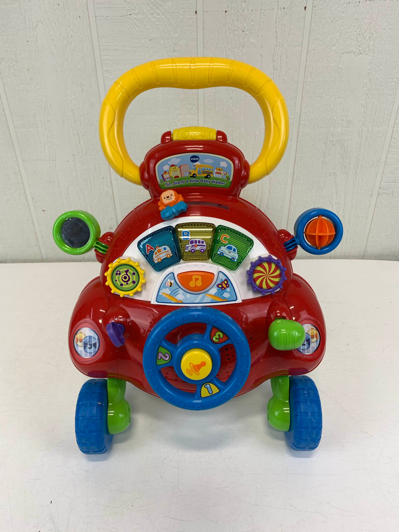 vtech sit stand ride baby walker