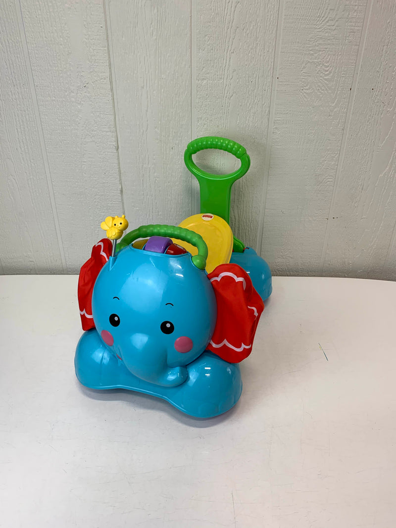 fisher price stride and ride elephant