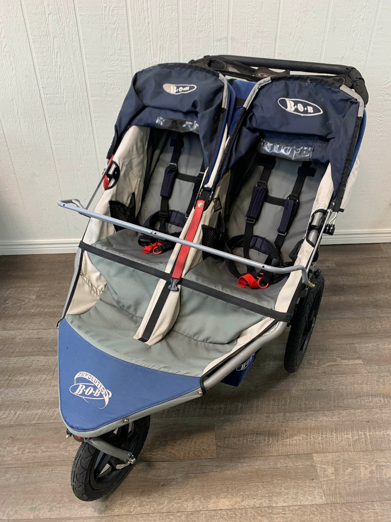 bob revolution double stroller