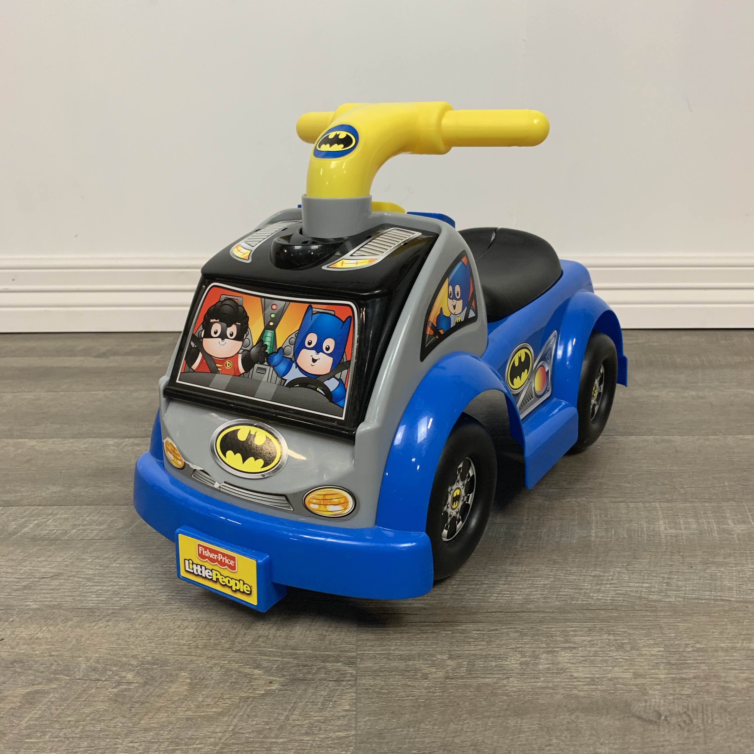 fisher price batman ride on car