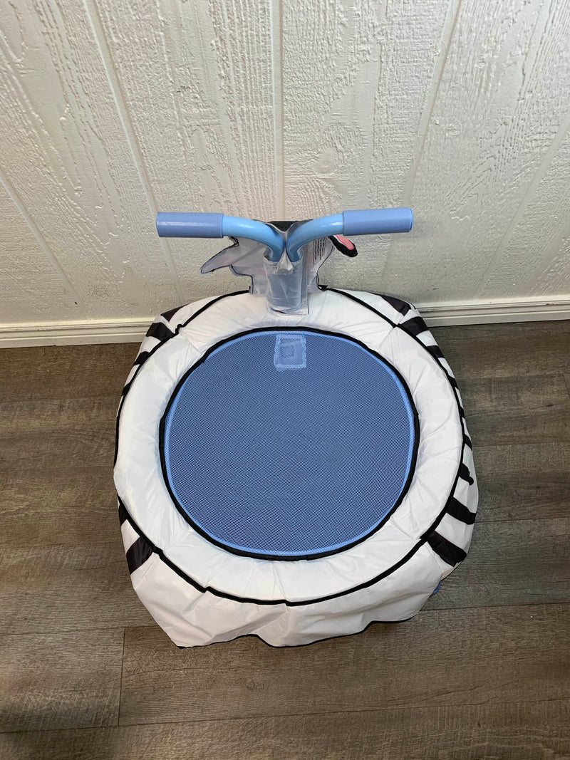 zebra toddler trampoline