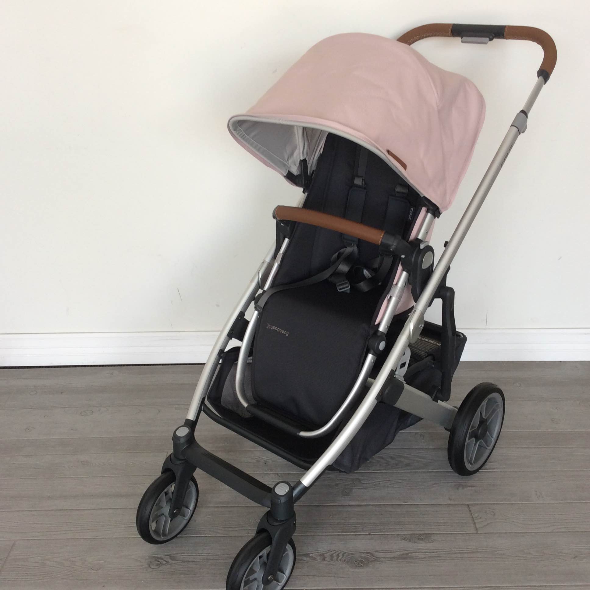 uppababy pink stroller