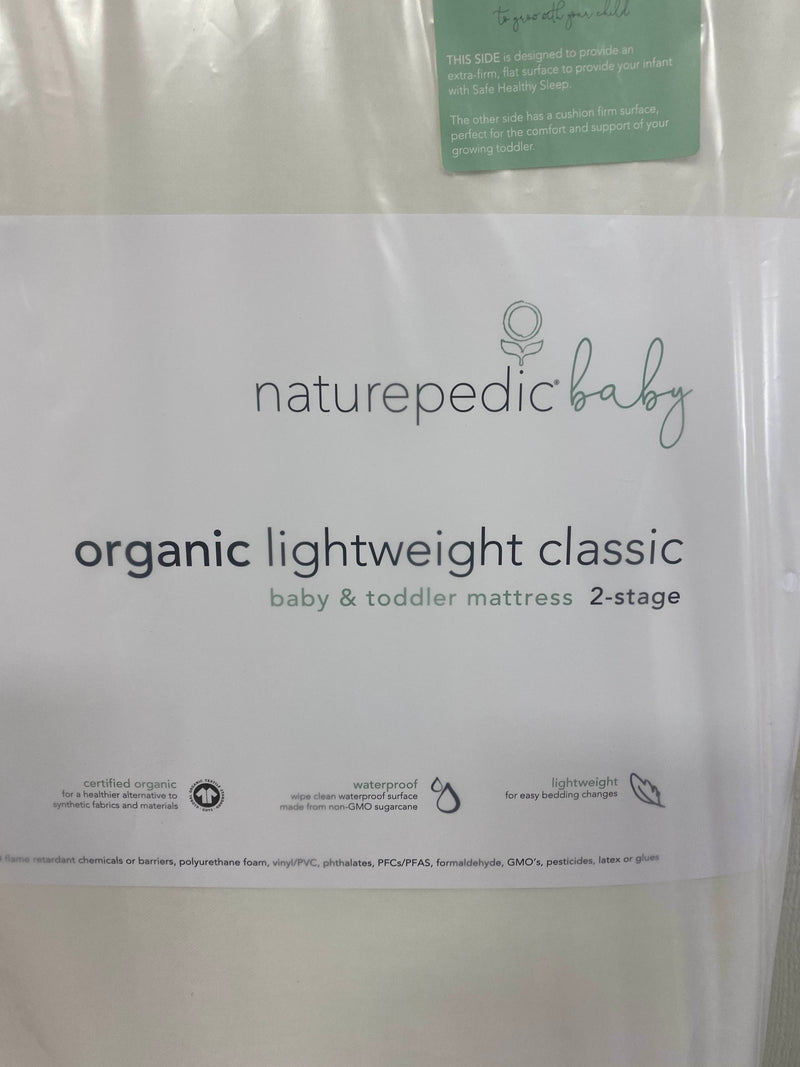 naturepedic lightweight classic 2 stage