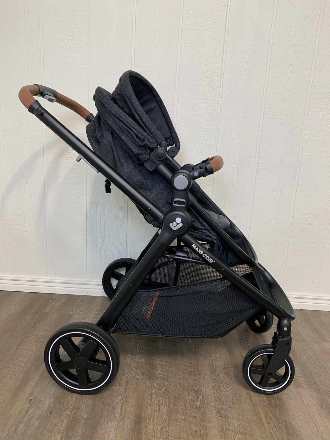 dark grey travel system