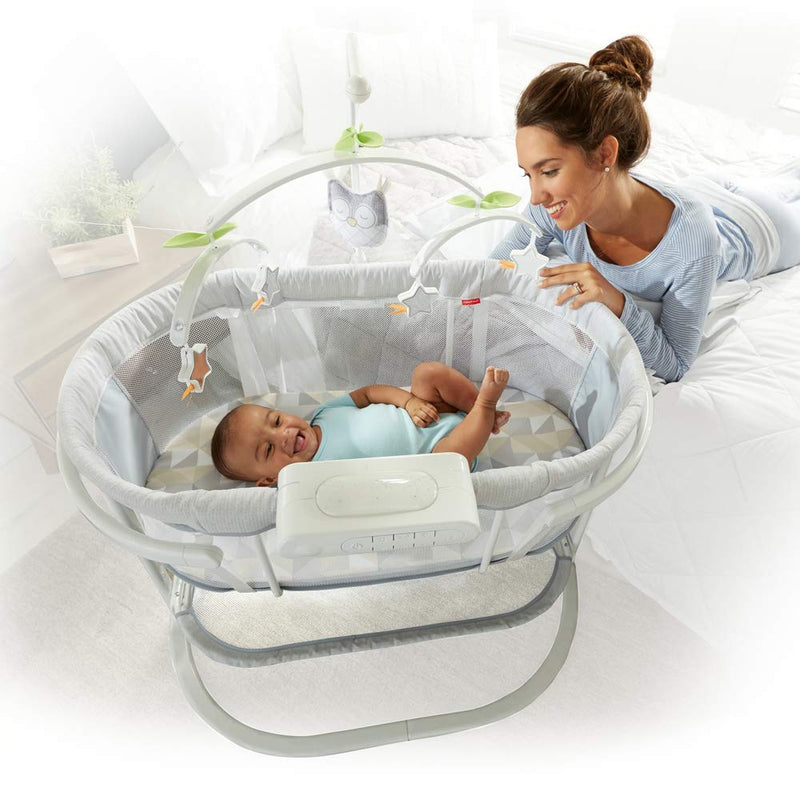 fisher price smart connect soothing motions bassinet